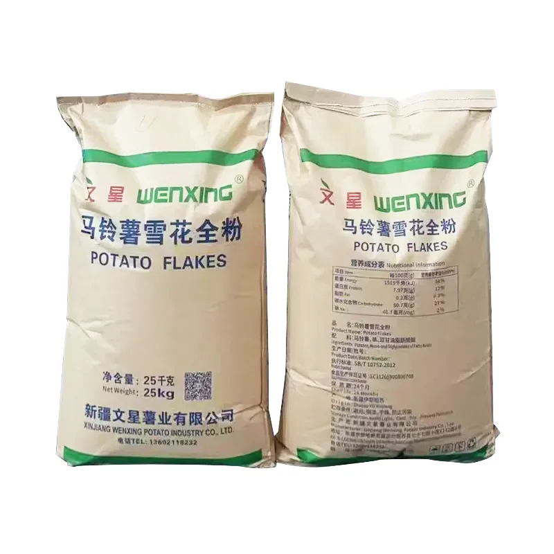 Vegetarisches Fleischanalog Schneeflocken-Kartoffelmehl